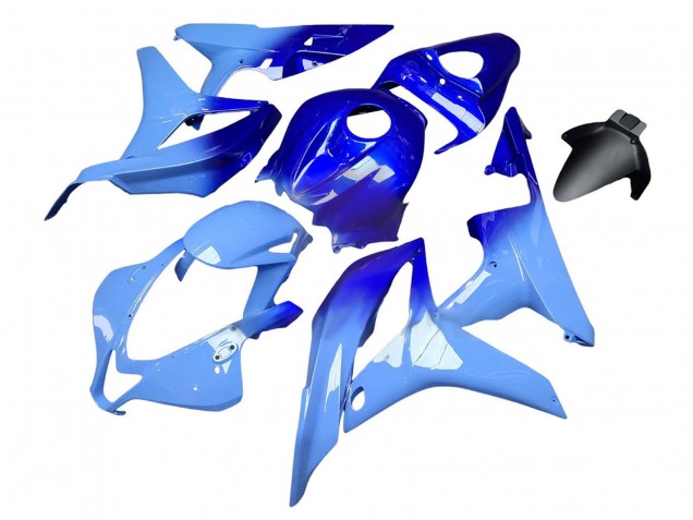 2007-2008 Honda CBR600RR Motorcycle Fairings - Blue Light Blue UK Manufacturers