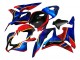 2007-2008 Honda CBR600RR Motorcycle Fairings - Blue Red Yellow Glossy Black UK Manufacturers