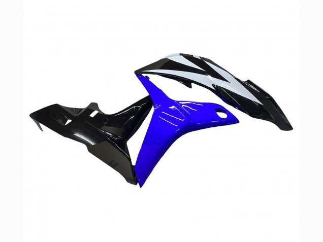 2007-2008 Honda CBR600RR Motorcycle Fairing - White Blue Glossy Black UK Manufacturers
