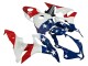 2007-2008 Honda CBR600RR Motorcycle Fairings - White Blue Red Star UK Manufacturers
