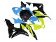 2007-2008 Honda CBR600RR Motorcycle Fairings - Blue Yellow Glossy Black UK Manufacturers