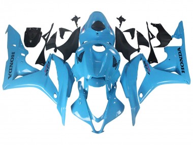 2007-2008 Honda CBR600RR Motorcycle Fairings - Light Blue Racing UK Manufacturers