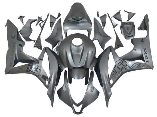 2007-2008 Honda CBR600RR Motorcycle Fairings - Silver Grey UK Manufacturers