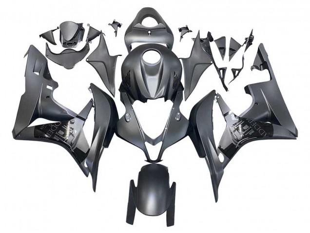 2007-2008 Honda CBR600RR Motorcycle Fairings - Matte Grey UK Manufacturers