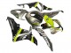 2007-2008 Honda CBR600RR Motorcycle Fairings - Grey Fluorescent Yellow Shark UK Manufacturers