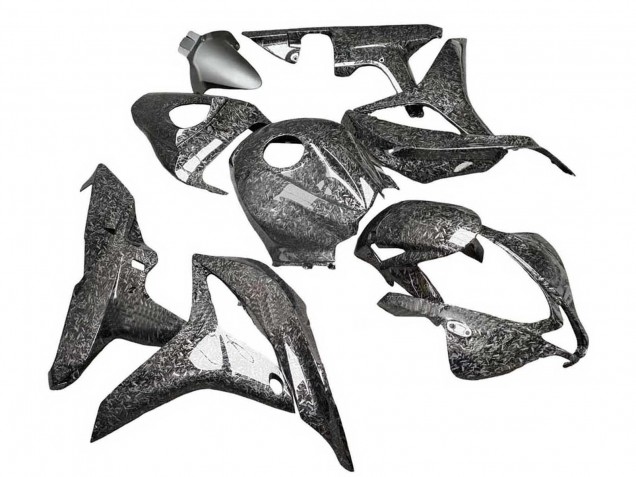 2007-2008 Honda CBR600RR Motorcycle Fairings - Black Forged Carbon Fiber UK Manufacturers