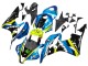 2007-2008 Honda CBR600RR Motorcycle Fairings - Green Yellow Glossy Black Shark 46 UK Manufacturers