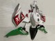 2007-2008 Honda CBR600RR Motorcycle Fairings - White Green Red Castrol UK Manufacturers