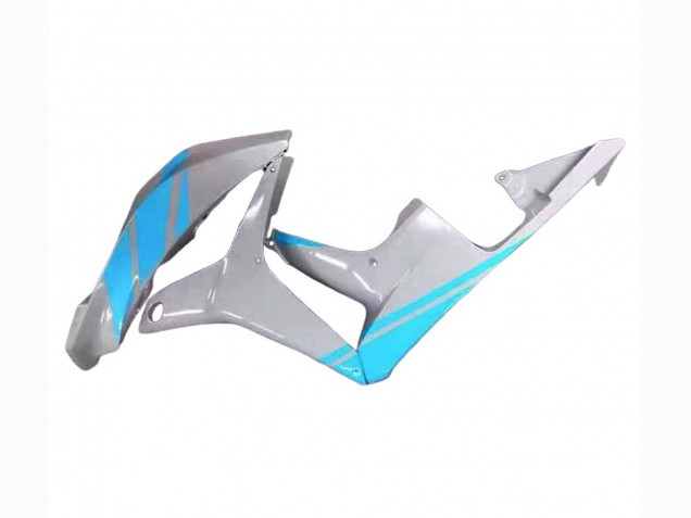 2007-2008 Honda CBR600RR Motorcycle Fairings - Glossy Grey Light Blue UK Manufacturers