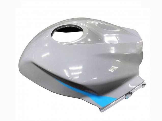 2007-2008 Honda CBR600RR Motorcycle Fairings - Glossy Grey Light Blue UK Manufacturers