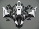 2007-2008 Honda CBR600RR Motorcycle Fairings - White Black Racing UK Manufacturers