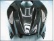 2007-2008 Honda CBR600RR Motorcycle Fairings - Glossy Black White West UK Manufacturers