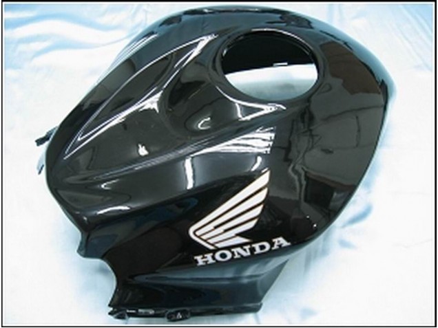 2007-2008 Honda CBR600RR Motorcycle Fairings - Glossy Black White West UK Manufacturers