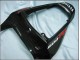 2007-2008 Honda CBR600RR Motorcycle Fairings - Glossy Black White West UK Manufacturers