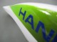 2007-2008 Honda CBR600RR Motorcycle Fairings - White Green Yellow Glossy Black Hannspree UK Manufacturers