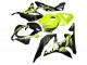 2007-2008 Honda CBR600RR Motorcycle Fairings - Yellow Glossy Black UK Manufacturers