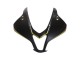 2009-2012 Honda CBR600RR Motorcycle Fairings - Matte Black Gold UK Manufacturers