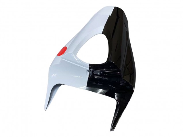 2009-2012 Honda CBR600RR Motorcycle Fairings - White Cherry Blossom Glossy Black UK Manufacturers