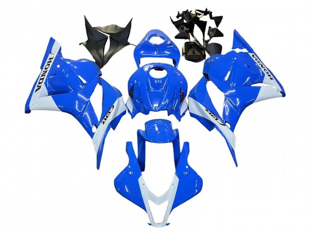 2009-2012 Honda CBR600RR Motorcycle Fairings - Blue White UK Manufacturers