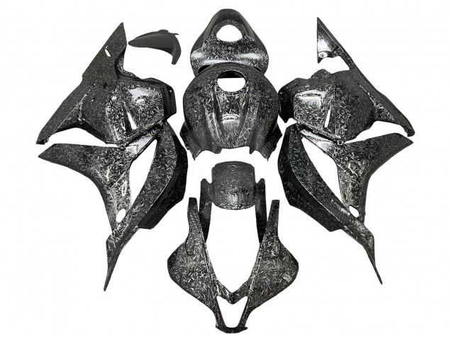 2009-2012 Honda CBR600RR Motorcycle Fairings - Black Forged Carbon Fiber UK Manufacturers
