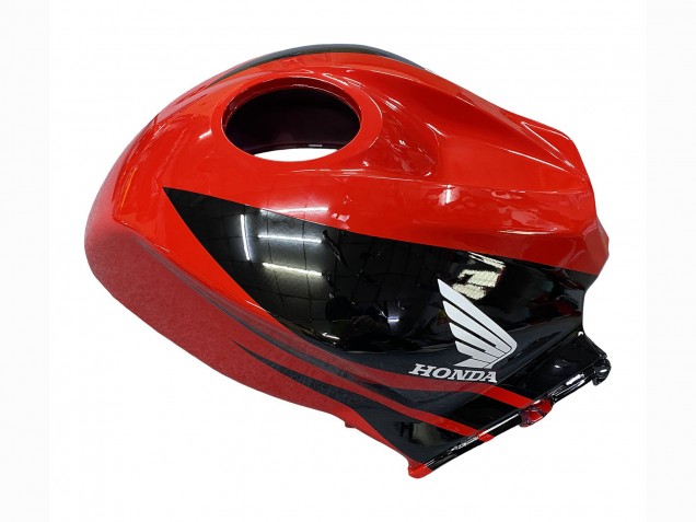 2009-2012 Honda CBR600RR Motorcycle Fairings - Red Glossy Black Matte Black Stripe UK Manufacturers