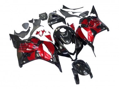 2009-2012 Honda CBR600RR Motorcycle Fairings - Red Glossy Black UK Manufacturers