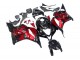 2009-2012 Honda CBR600RR Motorcycle Fairings - Red Glossy Black UK Manufacturers