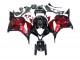 2009-2012 Honda CBR600RR Motorcycle Fairings - Red Glossy Black UK Manufacturers