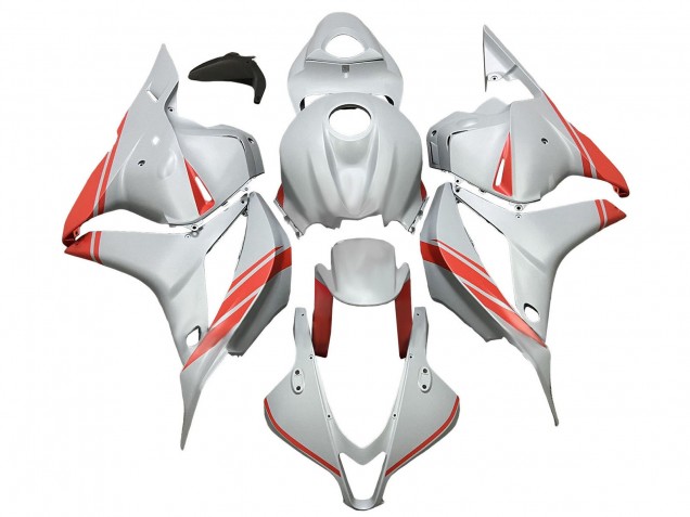 2009-2012 Honda CBR600RR Motorcycle Fairings - Grey Orange UK Manufacturers