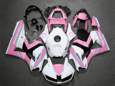 2009-2012 Honda CBR600RR Motorcycle Fairings - White Pink Blue UK Manufacturers