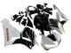 2013-2023 Honda CBR600RR Motorcycle Fairing Kits - White Glossy Black UK Manufacturers