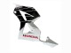 2013-2023 Honda CBR600RR Motorcycle Fairing Kits - White Glossy Black UK Manufacturers