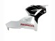 2013-2023 Honda CBR600RR Motorcycle Fairing Kits - White Glossy Black UK Manufacturers