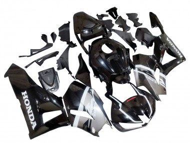 2013-2023 Honda CBR600RR Motorcycle Fairings - Silver Glossy Black UK Manufacturers