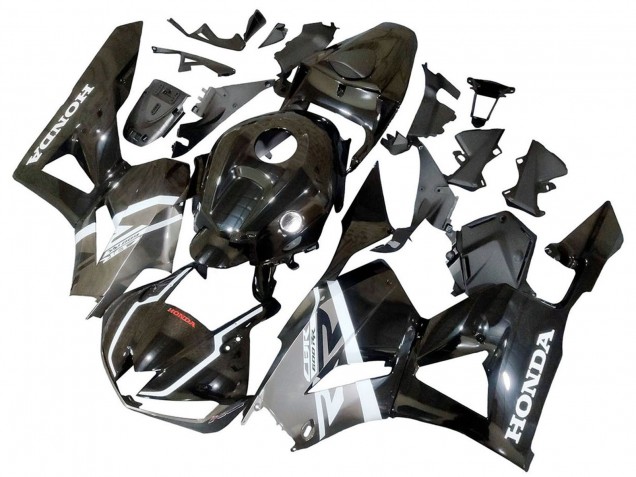 2013-2023 Honda CBR600RR Motorcycle Fairings - Silver Glossy Black UK Manufacturers