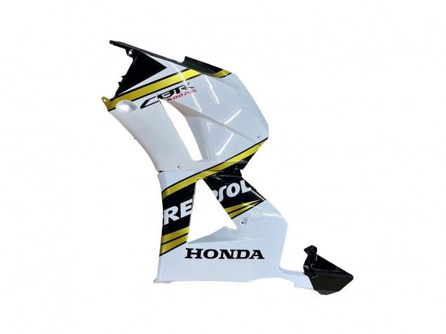 2013-2023 Honda CBR600RR Motorcycle Fairings - White Gold Glossy Black Repsol UK Manufacturers