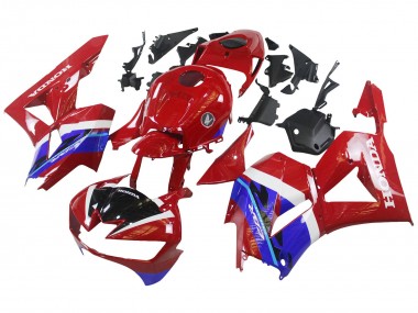 2013-2023 Honda CBR600RR Motorcycle Fairings - Red Blue UK Manufacturers
