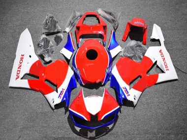 2013-2023 Honda CBR600RR Motorcycle Fairing Kits - White Red Blue HRC UK Manufacturers