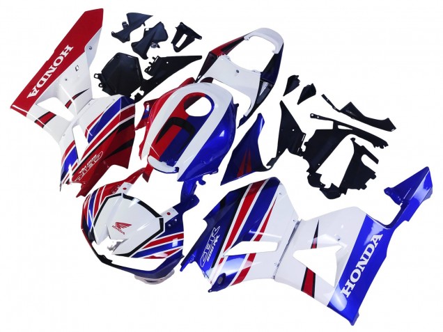 2013-2023 Honda CBR600RR Motorcycle Fairing - White Red Blue UK Manufacturers