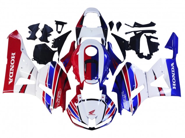 2013-2023 Honda CBR600RR Motorcycle Fairing - White Red Blue UK Manufacturers