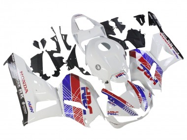 2013-2023 Honda CBR600RR Motorcycle Fairing - White Red Blue HRC UK Manufacturers