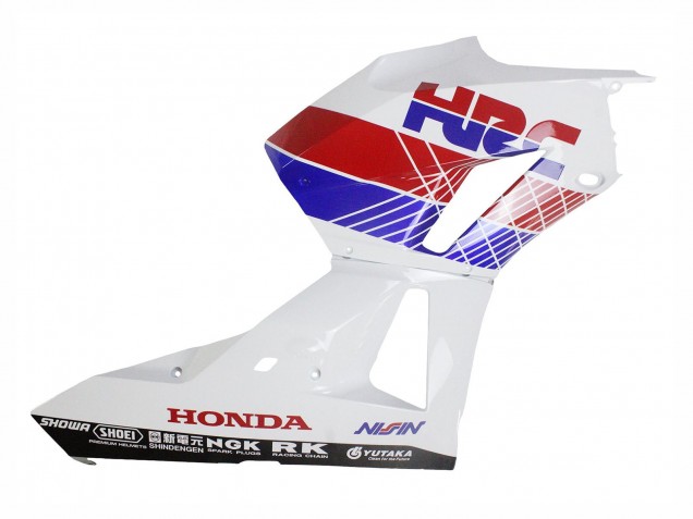 2013-2023 Honda CBR600RR Motorcycle Fairing - White Red Blue HRC UK Manufacturers