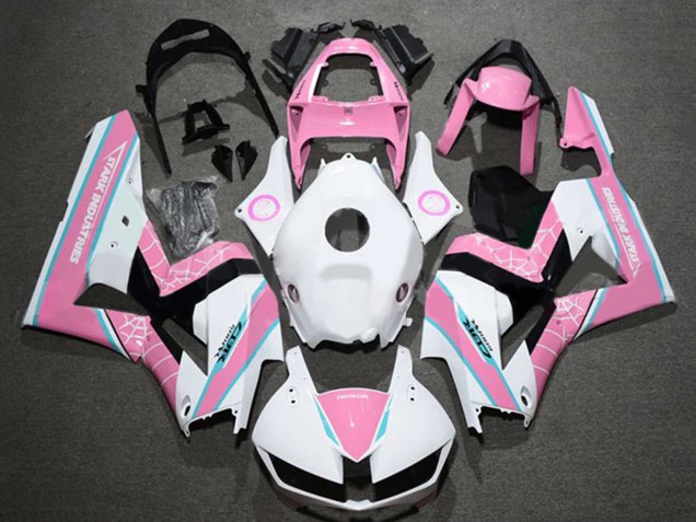 2013-2023 Honda CBR600RR Motorcycle Fairings - White Pink UK Manufacturers