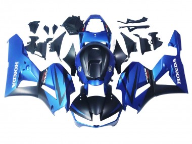 2013-2023 Honda CBR600RR Motorcycle Fairings - Blue Matte Black Racing UK Manufacturers