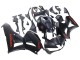 2013-2023 Honda CBR600RR Motorcycle Fairings - Matte Black Red Decals UK Manufacturers