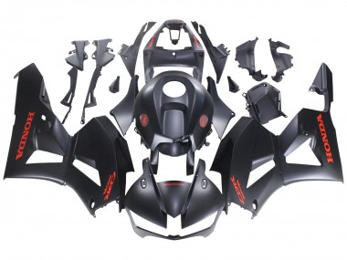 2013-2023 Honda CBR600RR Motorcycle Fairings - Matte Black Red Decals UK Manufacturers