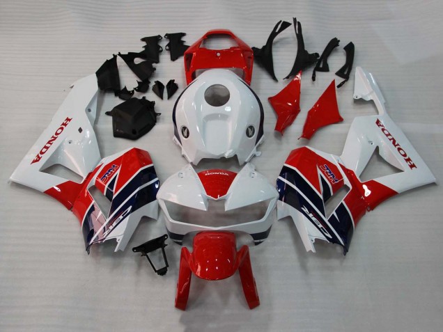 2013-2023 Honda CBR600RR Motorcycle Fairings - White Red Dark Blue HRC UK Manufacturers