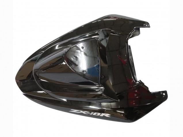 2004-2005 Kawasaki ZX10R Motorcycle Fairings - Glossy Black Ninja UK Manufacturers