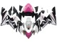 2004-2005 Kawasaki ZX10R Motorcycle Fairings - Black Pink White Playboy Motul UK Manufacturers