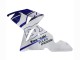 2004-2005 Kawasaki ZX10R Motorcycle Fairing - Black White UK Manufacturers